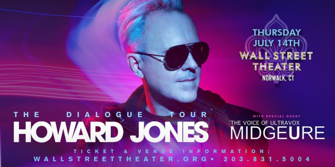 Howard Jones, Midge Ure & All Hail The Silence at Hackensack Meridian Health Theatre