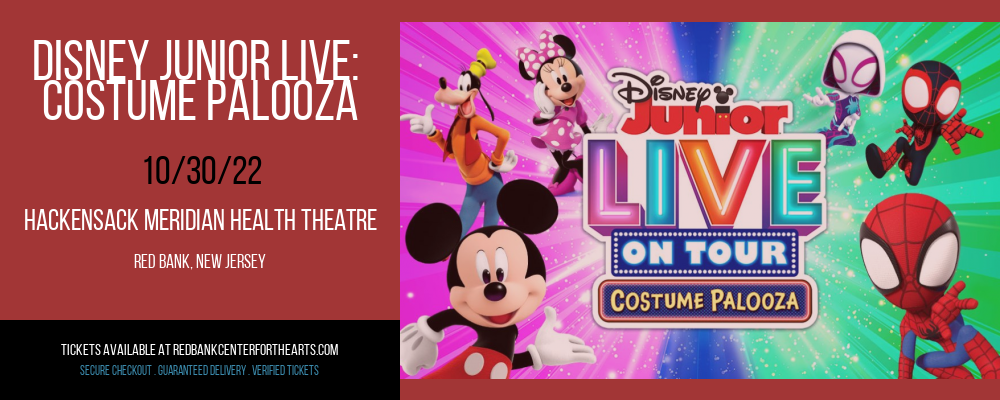 Disney Junior Live: Costume Palooza at Hackensack Meridian Health Theatre tickets Disney Junior Live: Costume Palooza at Hackensack Meridian Health Theatre