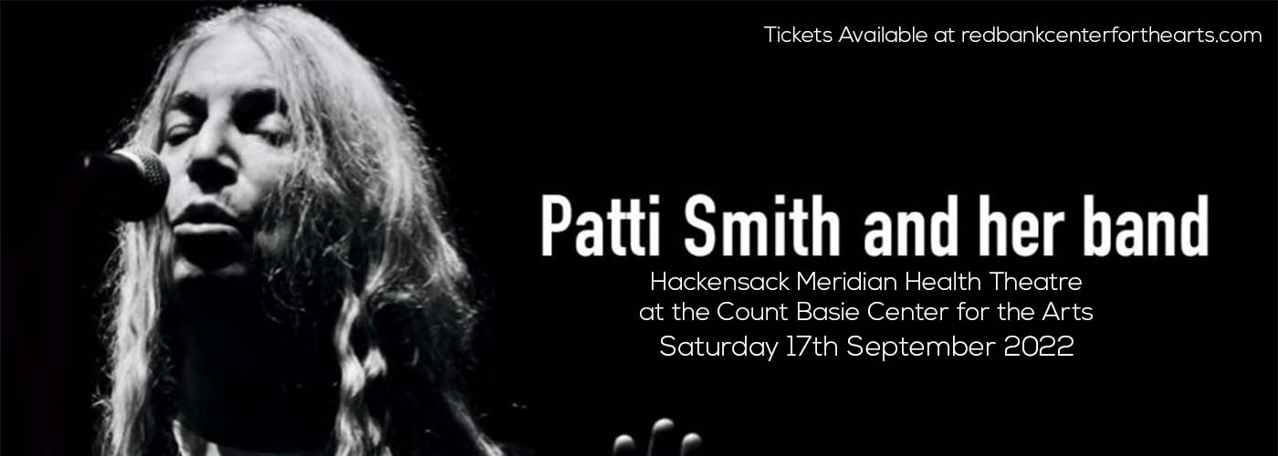 Patti Smith and Her Band at Hackensack Meridian Health Theatre