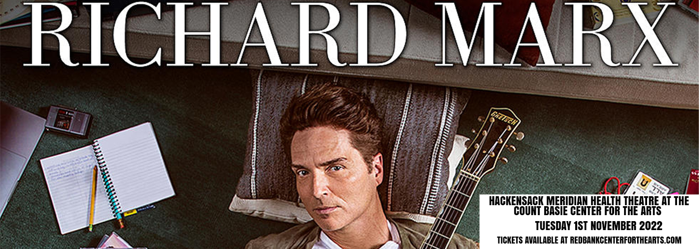 Richard Marx at Hackensack Meridian Health Theatre tickets Richard Marx at Hackensack Meridian Health Theatre