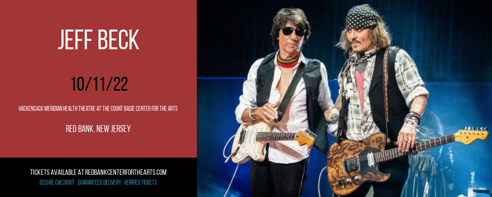 Jeff Beck at Hackensack Meridian Health Theatre tickets Jeff Beck at Hackensack Meridian Health Theatre