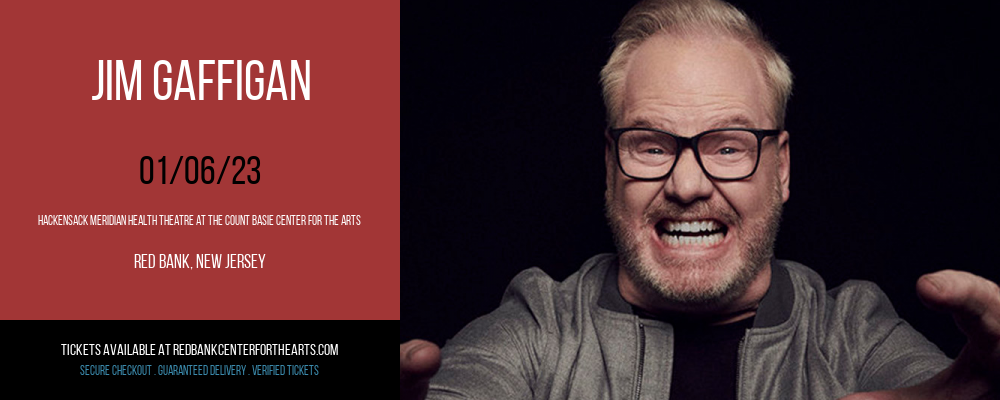 Jim Gaffigan at Hackensack Meridian Health Theatre