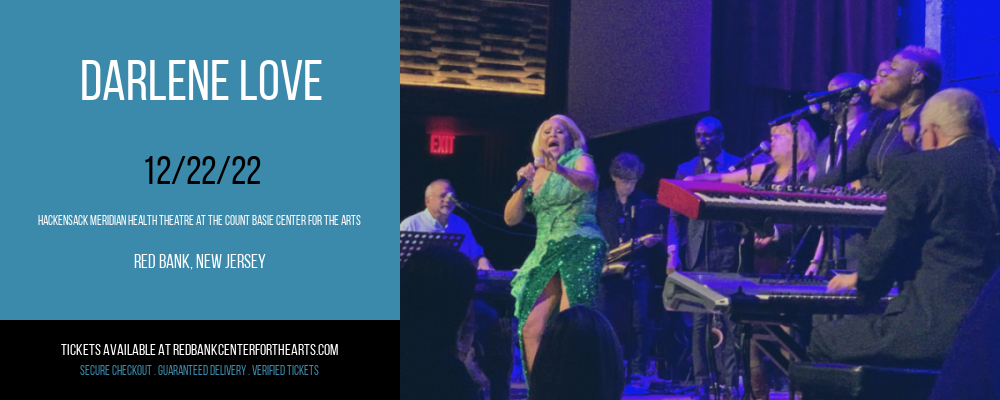 Darlene Love at Hackensack Meridian Health Theatre tickets Darlene Love at Hackensack Meridian Health Theatre