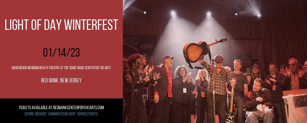 Light of Day Winterfest at Hackensack Meridian Health Theatre tickets Light of Day Winterfest at Hackensack Meridian Health Theatre
