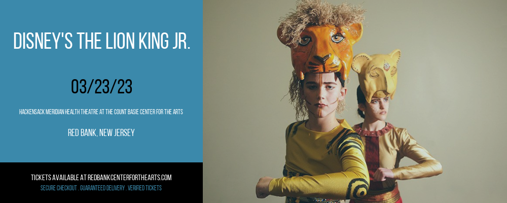 Disney's The Lion King Jr. at Hackensack Meridian Health Theatre
