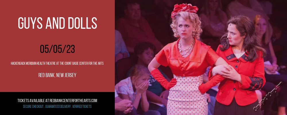 Guys and Dolls at Hackensack Meridian Health Theatre tickets Guys and Dolls at Hackensack Meridian Health Theatre