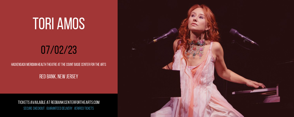 Tori Amos at Hackensack Meridian Health Theatre tickets Tori Amos at Hackensack Meridian Health Theatre