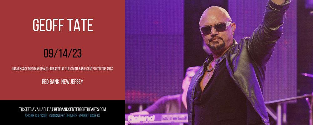 Geoff Tate at Hackensack Meridian Health Theatre