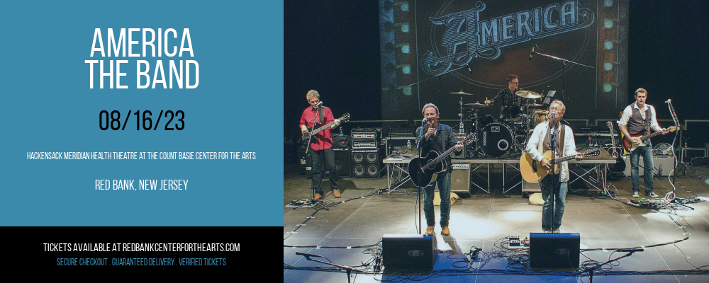 America - The Band at Hackensack Meridian Health Theatre tickets America - The Band at Hackensack Meridian Health Theatre