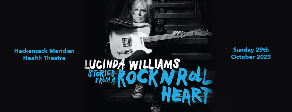 Lucinda Williams at Hackensack Meridian Health Theatre at the Count Basie Center for the Arts