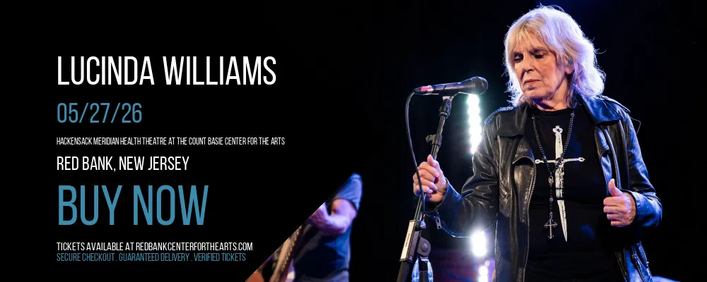 Lucinda Williams at Hackensack Meridian Health Theatre at the Count Basie Center for the Arts