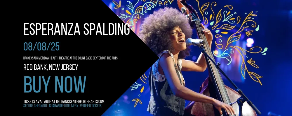Esperanza Spalding at Hackensack Meridian Health Theatre at the Count Basie Center for the Arts