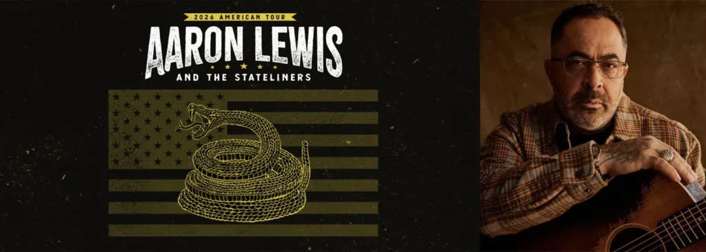 Aaron Lewis and The Stateliners at Hackensack Meridian Health Theatre at the Count Basie Center for the Arts